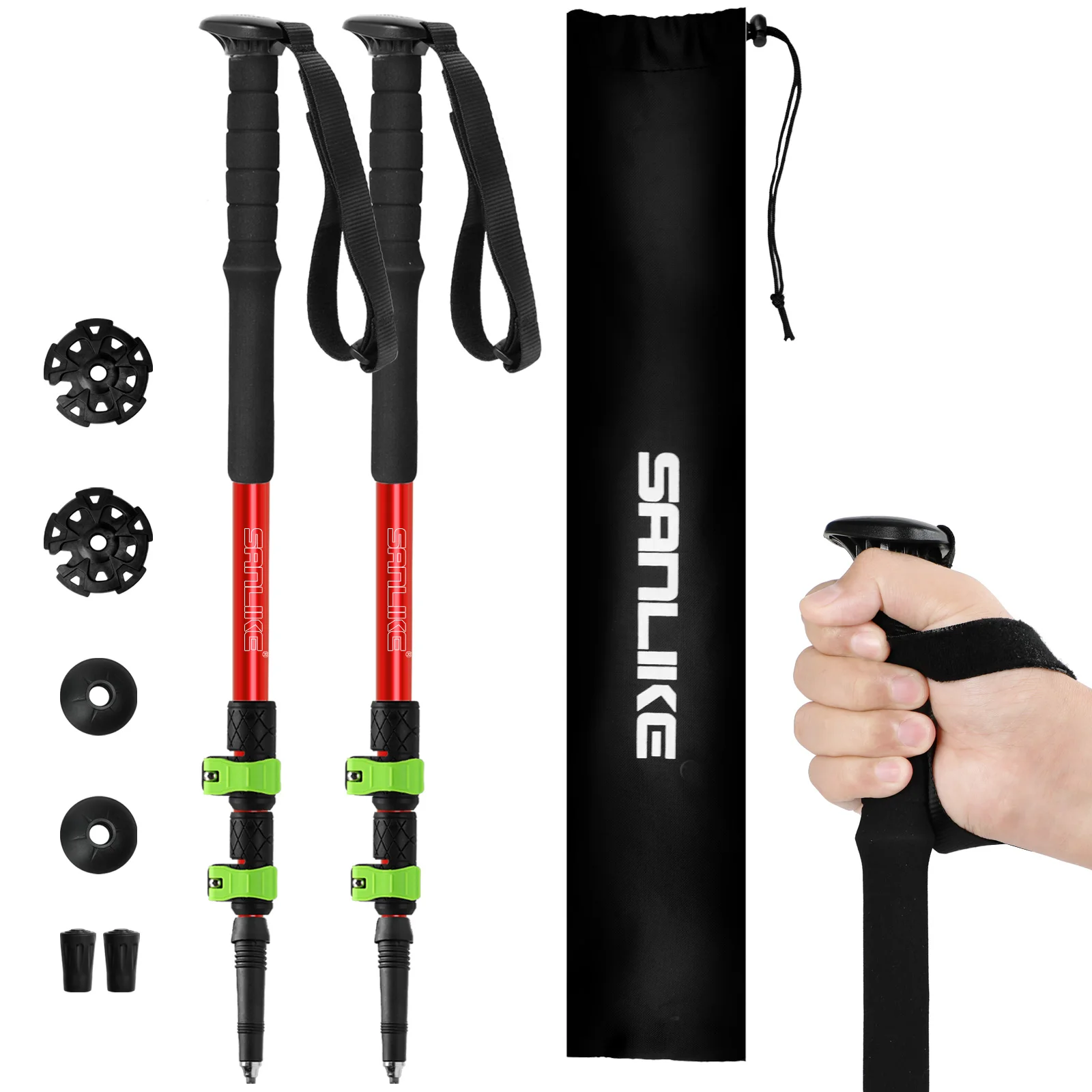 Trekking Pole Climbing Stock Walking 130cm Lightweight Aluminum Telescoping I-type Grip Trekking Set
Trekking Pole Climbing Stock Walking 130cm Lightweight Aluminum Telescoping I-type Grip Trekking Set