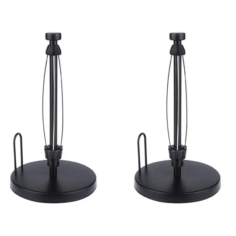 2X Paper Towel Holder Countertop, Paper Towel Stand With Ratchet System For Kitchen Bathroom Black
2X Paper Towel Holder Countertop, Paper Towel Stand With Ratchet System For Kitchen Bathroom Black