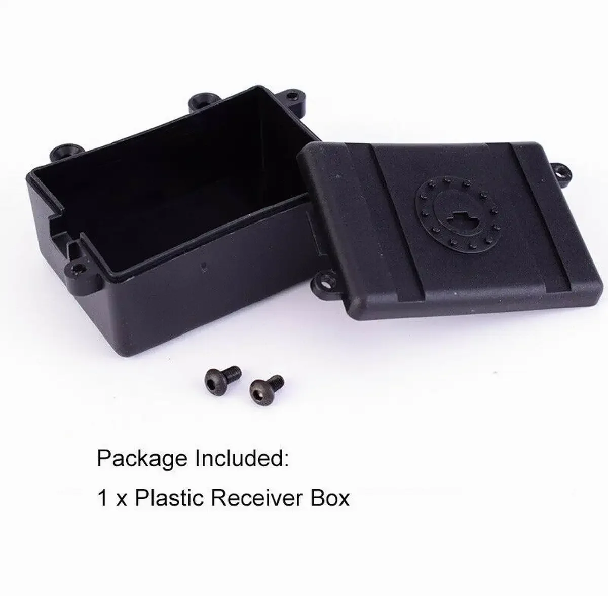 Black Plastic RC Car Radio Receiver Box for 1/10 Axial SCX10 D90 D110 RC Crawler Car
Black Plastic RC Car Radio Receiver Box for 1/10 Axial SCX10 D90 D110 RC Crawler Car