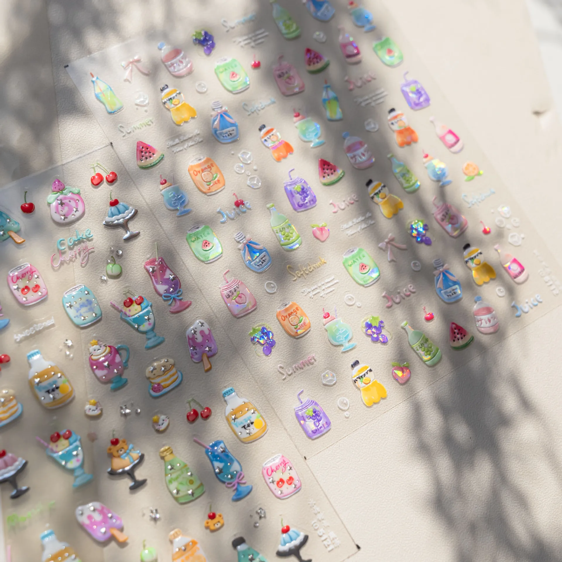 Cute Summer Soda Jewelry Nail Art Stickers 5D Jelly Fruits Softdrink Candy Adhesive Stickers Press On Nails DIY Manicure Decals
Cute Summer Soda Jewelry Nail Art Stickers 5D Jelly Fruits Softdrink Candy Adhesive Stickers Press On Nails DIY Manicure Decals