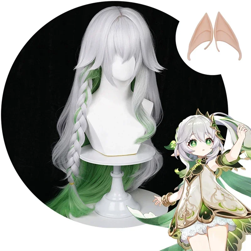 Nahida Wig Genshin Impact Nahida Cosplay The Greater Lord Rukhadevata Genshi Impact Nahida Wigs Ear Halloween Costume for Women
Nahida Wig Genshin Impact Nahida Cosplay The Greater Lord Rukhadevata Genshi Impact Nahida Wigs Ear Halloween Costume for Women
