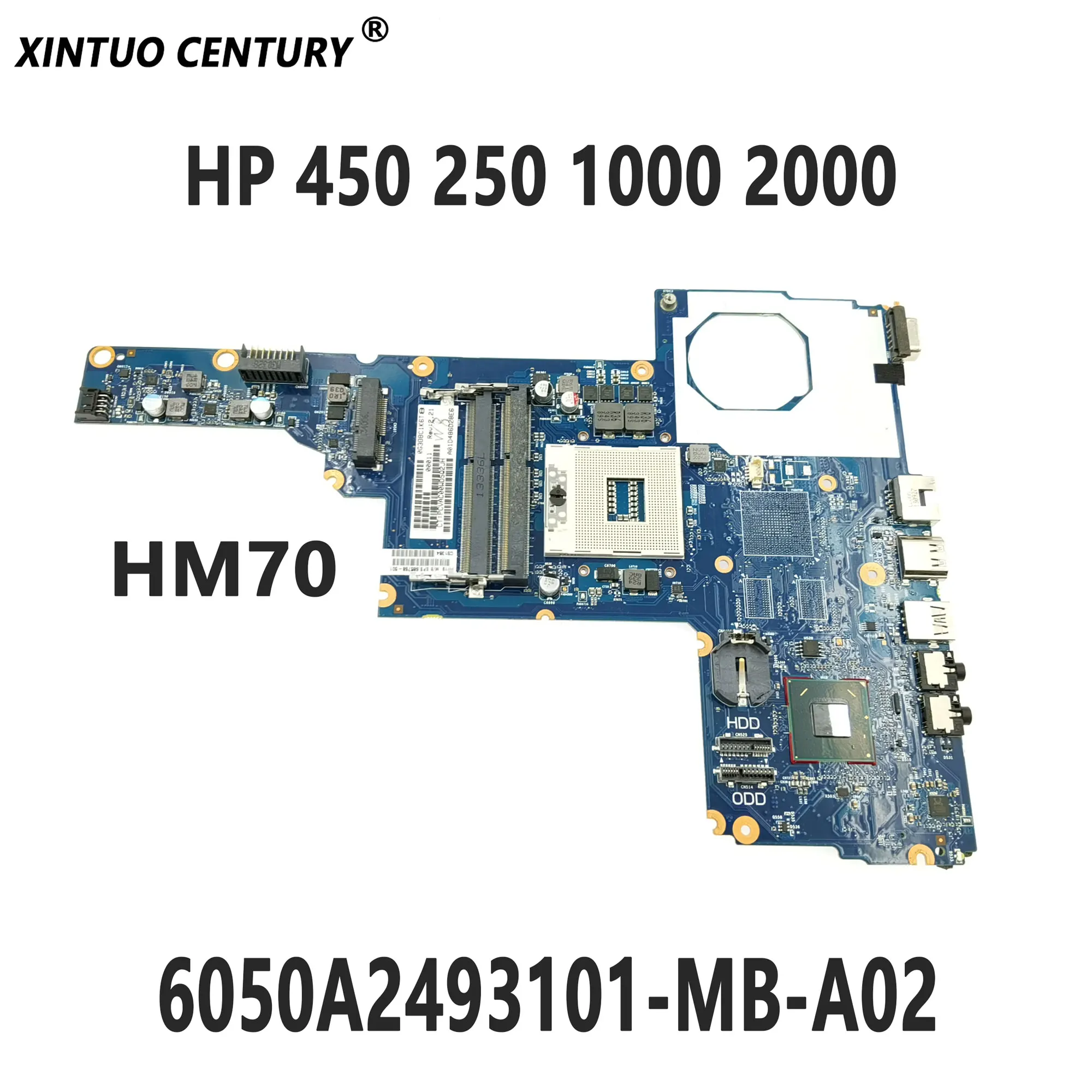 685768-001 685768-601 685768-501 Motherboard for HP 450 250 1000 2000 Laptop Motherboard 6050A2493101-MB-A02 HM70 DDR3 100% Test
685768-001 685768-601 685768-501 Motherboard for HP 450 250 1000 2000 Laptop Motherboard 6050A2493101-MB-A02 HM70 DDR3 100% Test