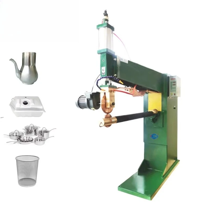 Automatic Sheet Metal Tin Can Oil Tank Duct Straight Vertical Circular Seam Welder Welding Machines
Automatic Sheet Metal Tin Can Oil Tank Duct Straight Vertical Circular Seam Welder Welding Machines
