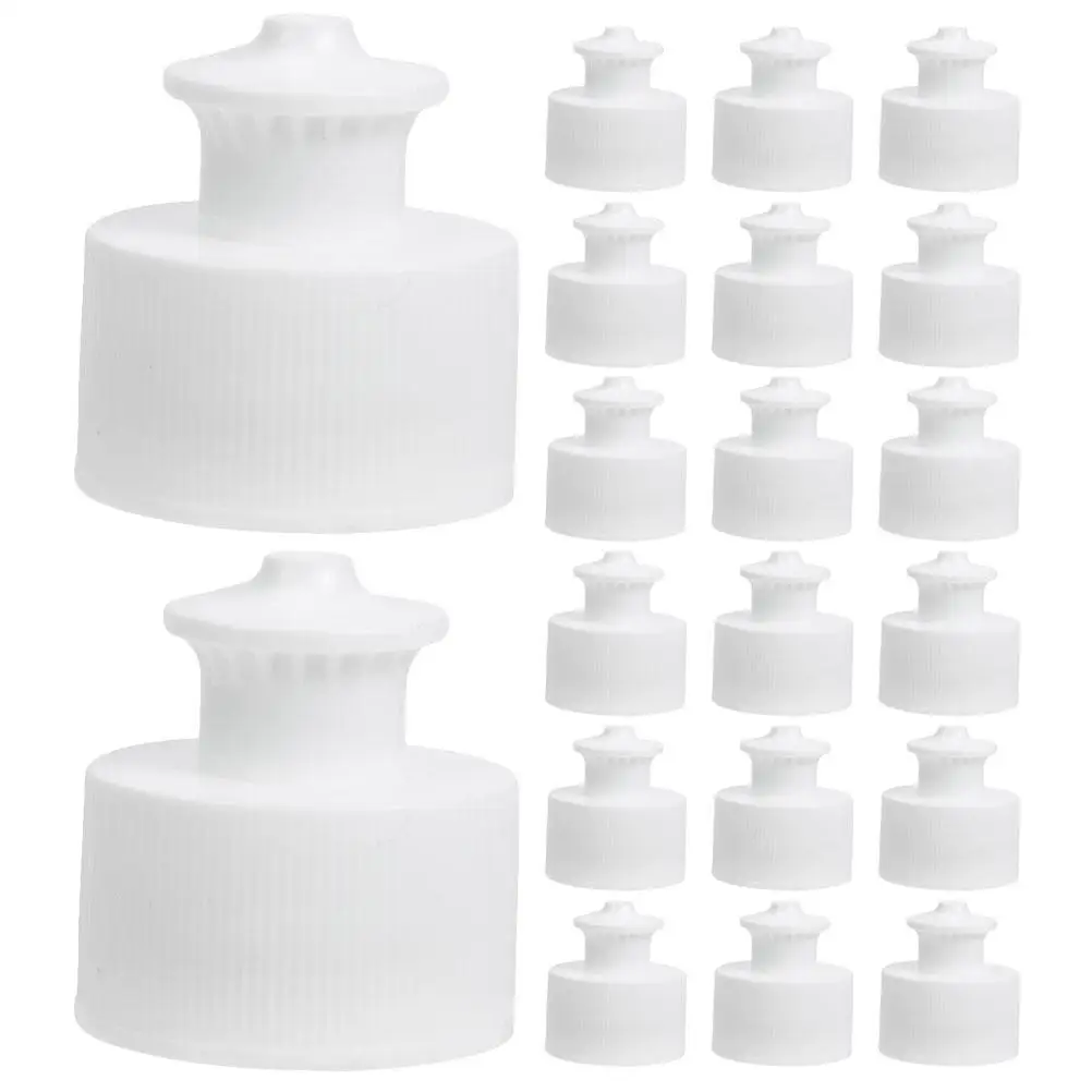 24 Pcs Leak Proof Water Bottles Caps Telescopic Sports Replacement Push Pull White
24 Pcs Leak Proof Water Bottles Caps Telescopic Sports Replacement Push Pull White