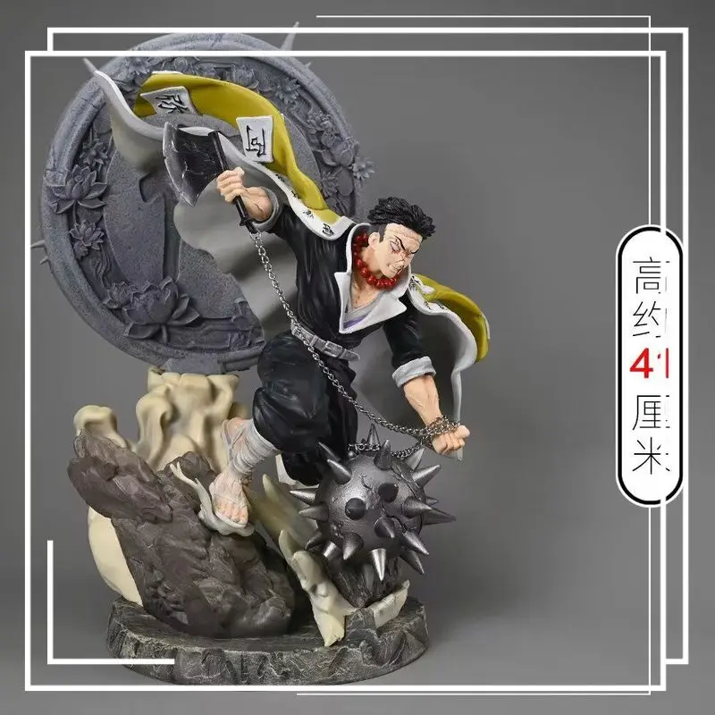 Статуя BANDAI Demon Slayer Gyomei Himejima GK, светодиодная подсветка, двойная голова, фигурка аниме, модель, коллекционный подарок
Статуя BANDAI Demon Slayer Gyomei Himejima GK, светодиодная подсветка, двойная голова, фигурка аниме, модель, коллекционный подарок