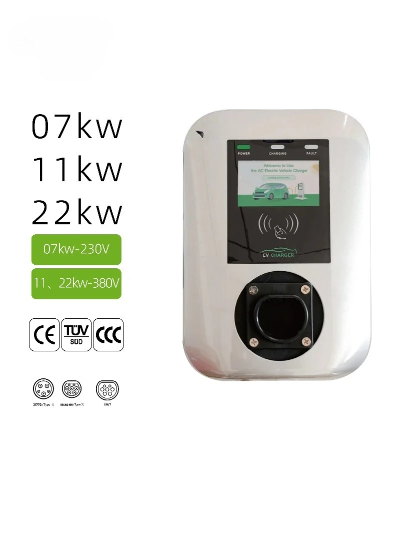 High Power 7kw-22kw DC EV Charger Vertical New Energy Car Charging Pile OCPP1.6J App Payment QR Code/Scan Swipe Card Features
High Power 7kw-22kw DC EV Charger Vertical New Energy Car Charging Pile OCPP1.6J App Payment QR Code/Scan Swipe Card Features