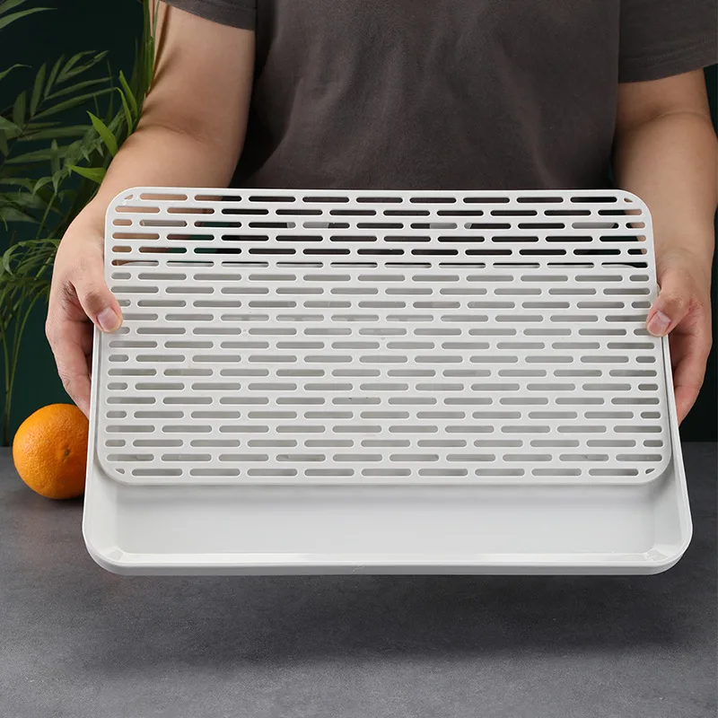 Eco-friendly Household Fruit Cup Storage Trays Kitchen Organizer Double Layer Dish Tray Drainage Tray Kitchen Water Cup
Eco-friendly Household Fruit Cup Storage Trays Kitchen Organizer Double Layer Dish Tray Drainage Tray Kitchen Water Cup