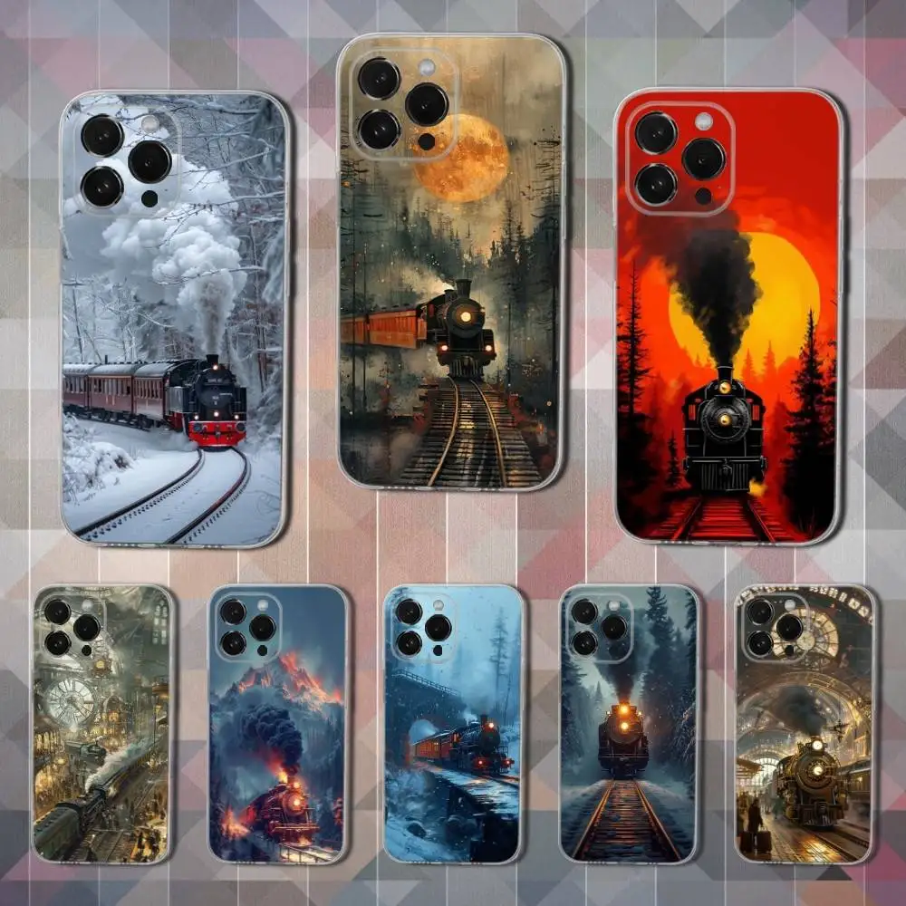 Cool Art Steam Train Phone Case For iPhone 16,15,14,13,12,11 Pro,Max,Plus,X,XS,XR,SE,Mini Transparent Soft Cover
Cool Art Steam Train Phone Case For iPhone 16,15,14,13,12,11 Pro,Max,Plus,X,XS,XR,SE,Mini Transparent Soft Cover
