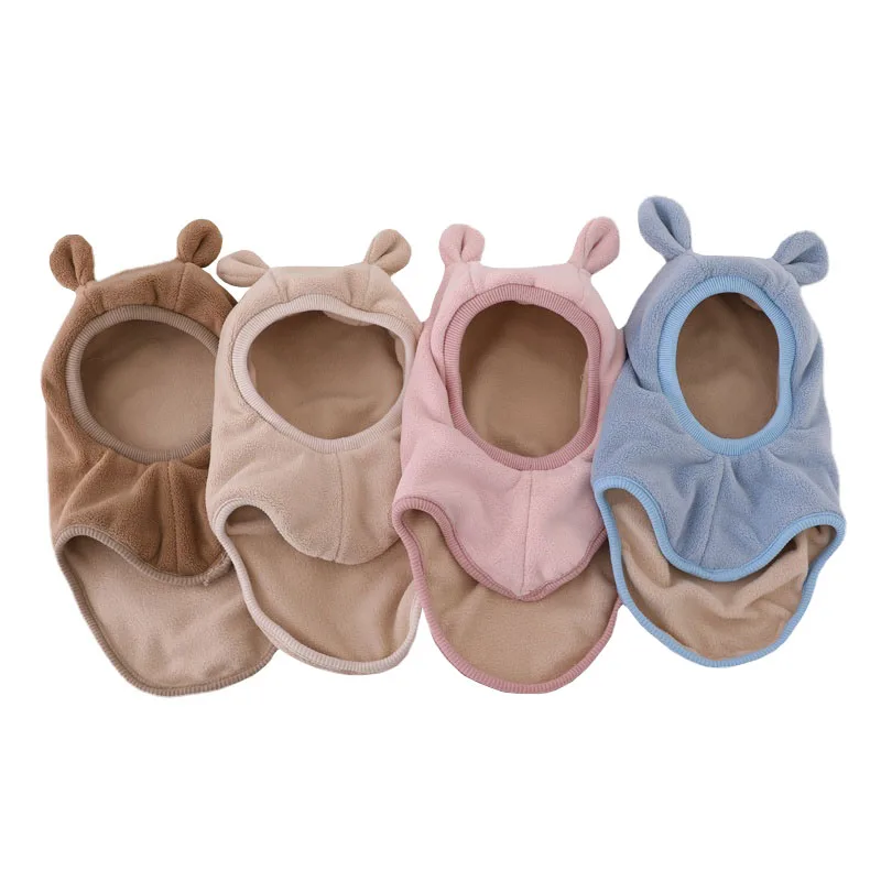 New Winter Bear Ear Baby One-Piece Hat Kids Warm Ear Protection Cap Boy Girl Outdoor Windproof Hood Beanies Plush Balaclava Hat
New Winter Bear Ear Baby One-Piece Hat Kids Warm Ear Protection Cap Boy Girl Outdoor Windproof Hood Beanies Plush Balaclava Hat