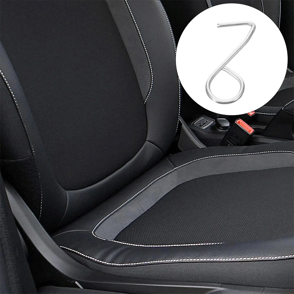 50Pcs S Hooks Metal Car Seat Cover Fixing Clips Hangers Vehicle Cushion Holder Car Seat Accessories Metal Fixing Hanger
50Pcs S Hooks Metal Car Seat Cover Fixing Clips Hangers Vehicle Cushion Holder Car Seat Accessories Metal Fixing Hanger