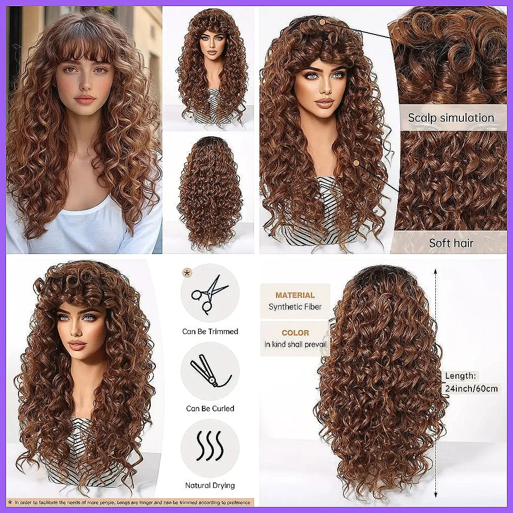 Afro Kinky Curly Wig for Women, Rose Net Synthetic Heat Resistant Hairpiece - Wholesale
Afro Kinky Curly Wig for Women, Rose Net Synthetic Heat Resistant Hairpiece - Wholesale
