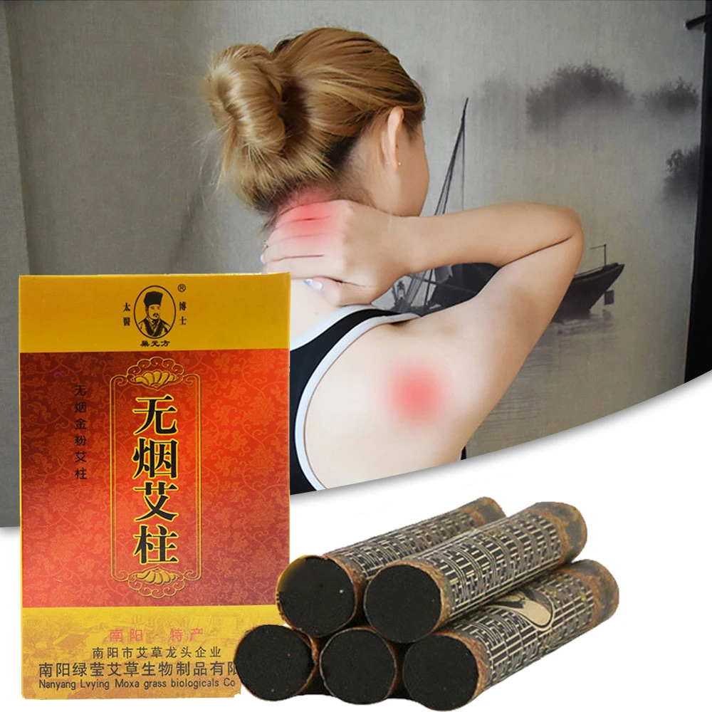 14mm*110mm Smokeless Moxa Roll Rolls Stick Traditional Chinese Acupuncture Massage Moxibustion Roller Mugwort Artemisia Box
14mm*110mm Smokeless Moxa Roll Rolls Stick Traditional Chinese Acupuncture Massage Moxibustion Roller Mugwort Artemisia Box