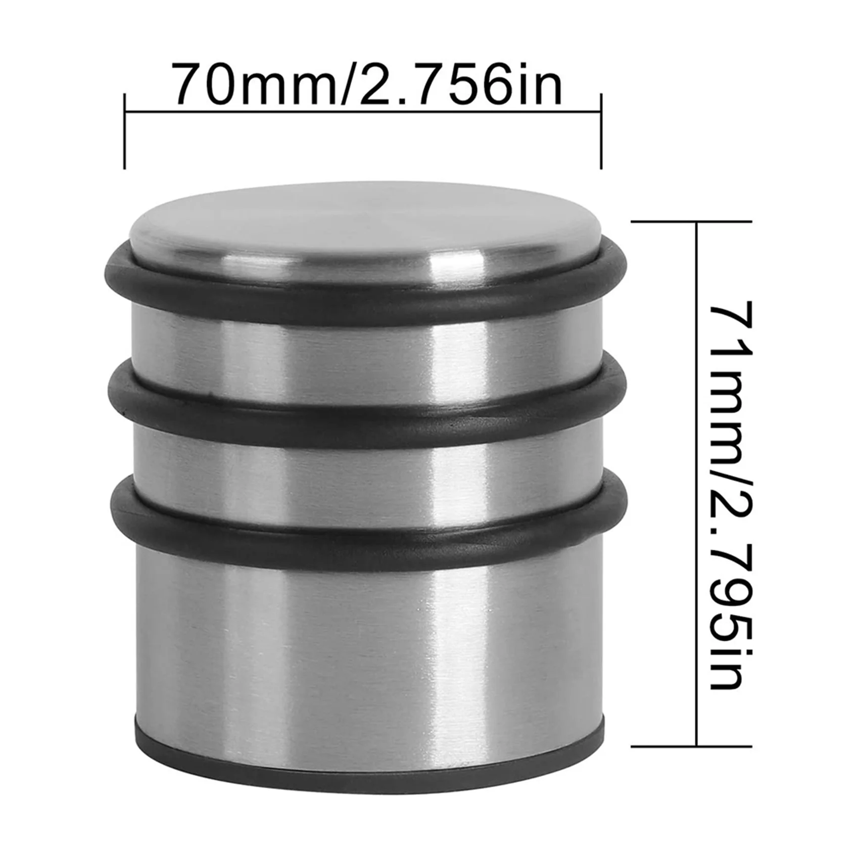 AA05 2X Stainless Steel Door Stopper, Household Anti-Collision Door Stop, Perforation-Free Silent Door Stop
AA05 2X Stainless Steel Door Stopper, Household Anti-Collision Door Stop, Perforation-Free Silent Door Stop