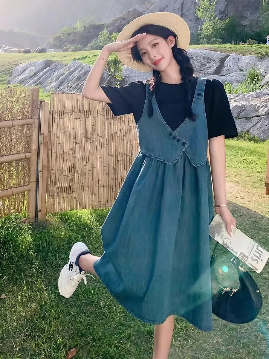 plus Size Women's Korean Style A-Line Dress Short Sleeve High Waist Polyester Fiber Summer Casual Fashion Slimming Dress
plus Size Women's Korean Style A-Line Dress Short Sleeve High Waist Polyester Fiber Summer Casual Fashion Slimming Dress