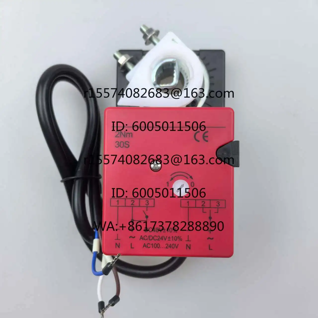 Electric Actuator HOOCON Air Valve Actuator DA2MU230-A Analog 220V Burner 2NM
Electric Actuator HOOCON Air Valve Actuator DA2MU230-A Analog 220V Burner 2NM