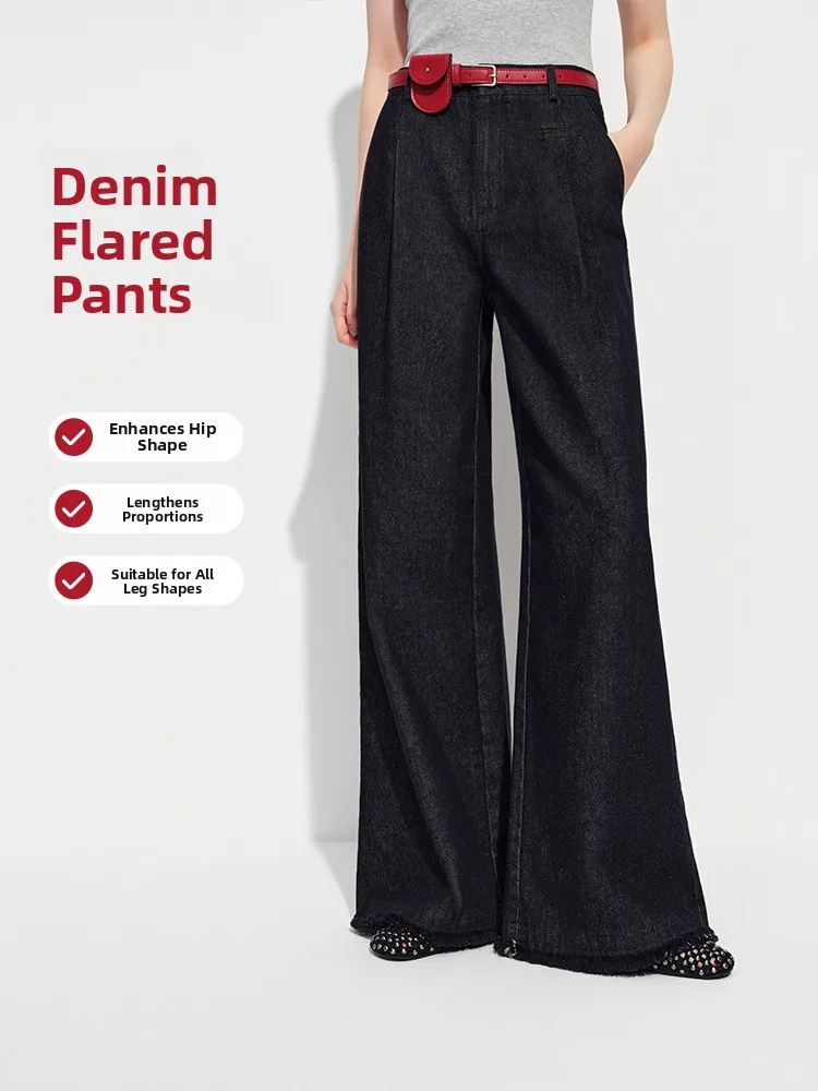 High Waist Wide Leg Jeans Women's Loose Fit Comfortable Spring Summer Design Slimming Cotton Denim Pants Casual Sle
High Waist Wide Leg Jeans Women's Loose Fit Comfortable Spring Summer Design Slimming Cotton Denim Pants Casual Sle