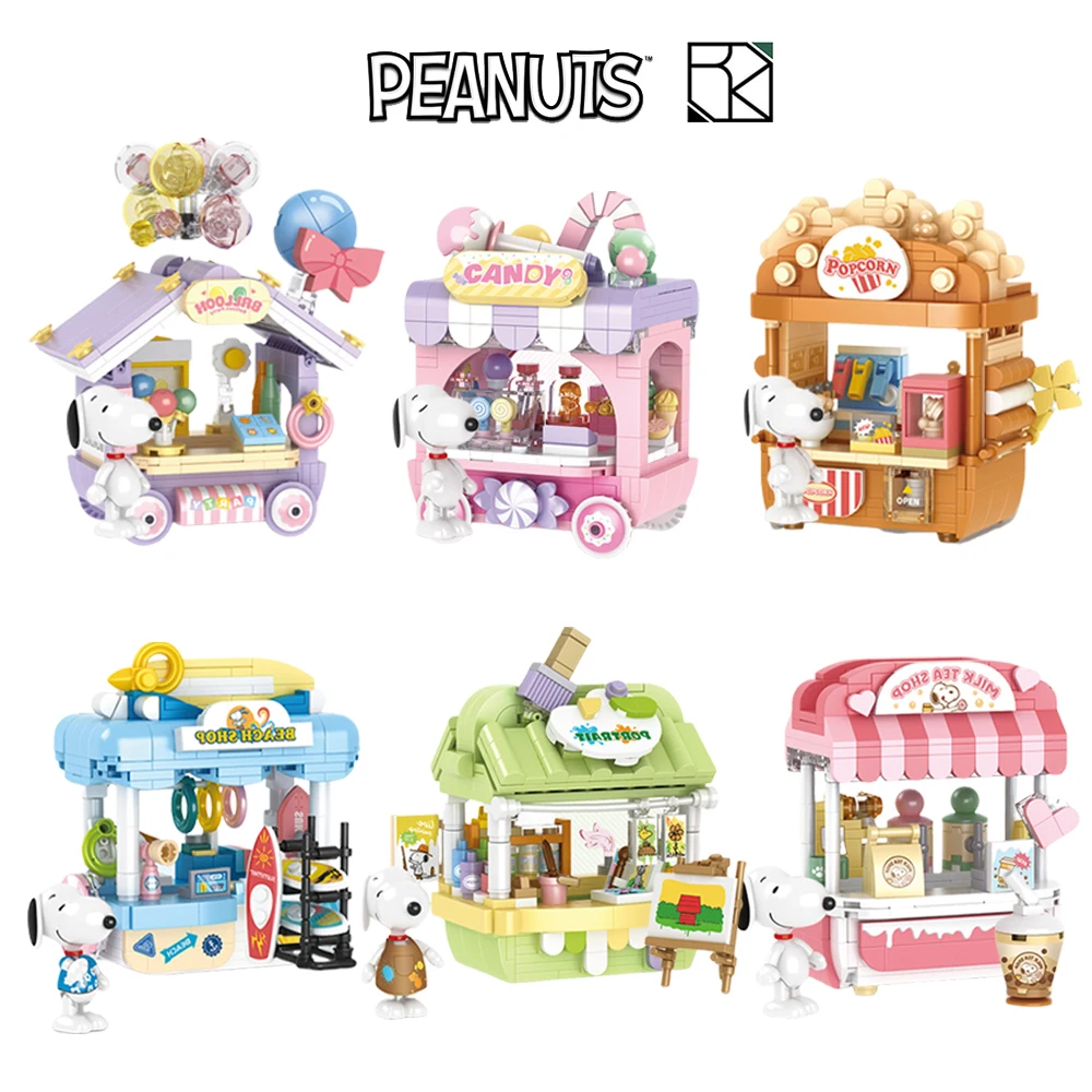 New Genuine Peanuts Anime Snoopy Kawaii Model Building Blocks Creative Trendy Scene Assembled Blocks Educational Toys Gift
New Genuine Peanuts Anime Snoopy Kawaii Model Building Blocks Creative Trendy Scene Assembled Blocks Educational Toys Gift