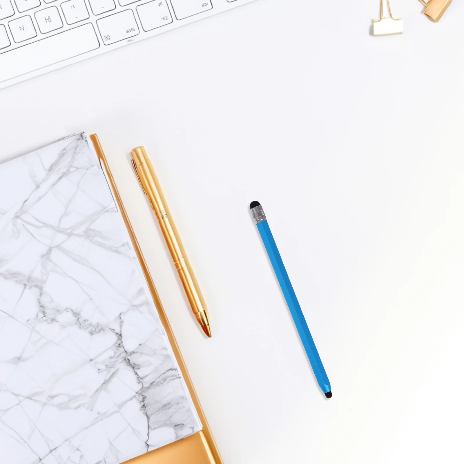 Dual Tip Capacitive Stylus Pen for Tablet and Phone Hexagonal Design with Replaceable Tips High Sensitivity Universal Touch
Dual Tip Capacitive Stylus Pen for Tablet and Phone Hexagonal Design with Replaceable Tips High Sensitivity Universal Touch