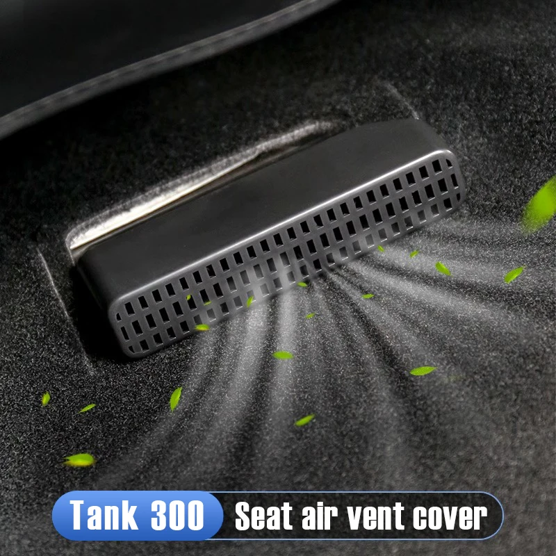 For TANK 300 under-seat vent protectivecover rear air-conditioningoutlet dust-proof and anti-blocking cover interior accessories
For TANK 300 under-seat vent protectivecover rear air-conditioningoutlet dust-proof and anti-blocking cover interior accessories