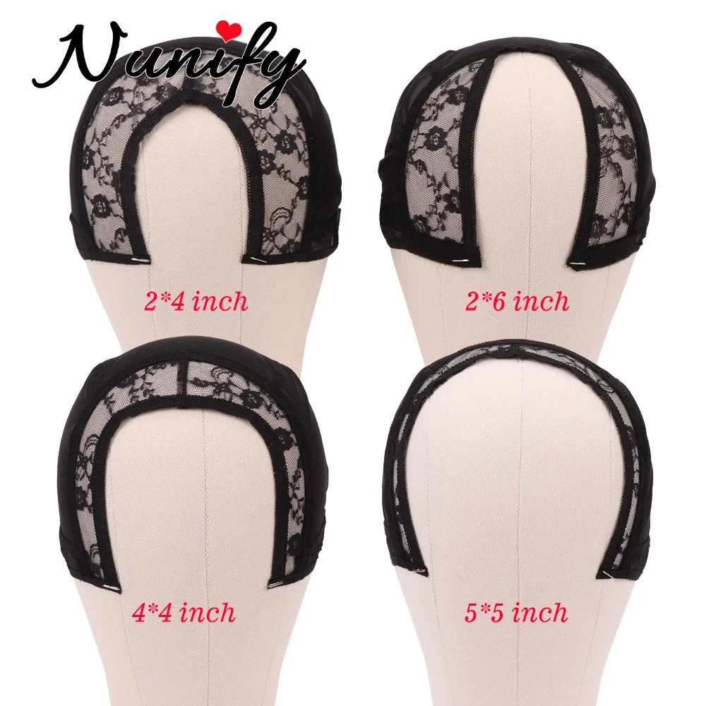2x4/2x6/4x4/5x5 U Part Lace Wig Cap With Adjustable Elastic Strap Black Mesh Wig Cap Practical Wig Making Tools For Lace Wig DIY
2x4/2x6/4x4/5x5 U Part Lace Wig Cap With Adjustable Elastic Strap Black Mesh Wig Cap Practical Wig Making Tools For Lace Wig DIY