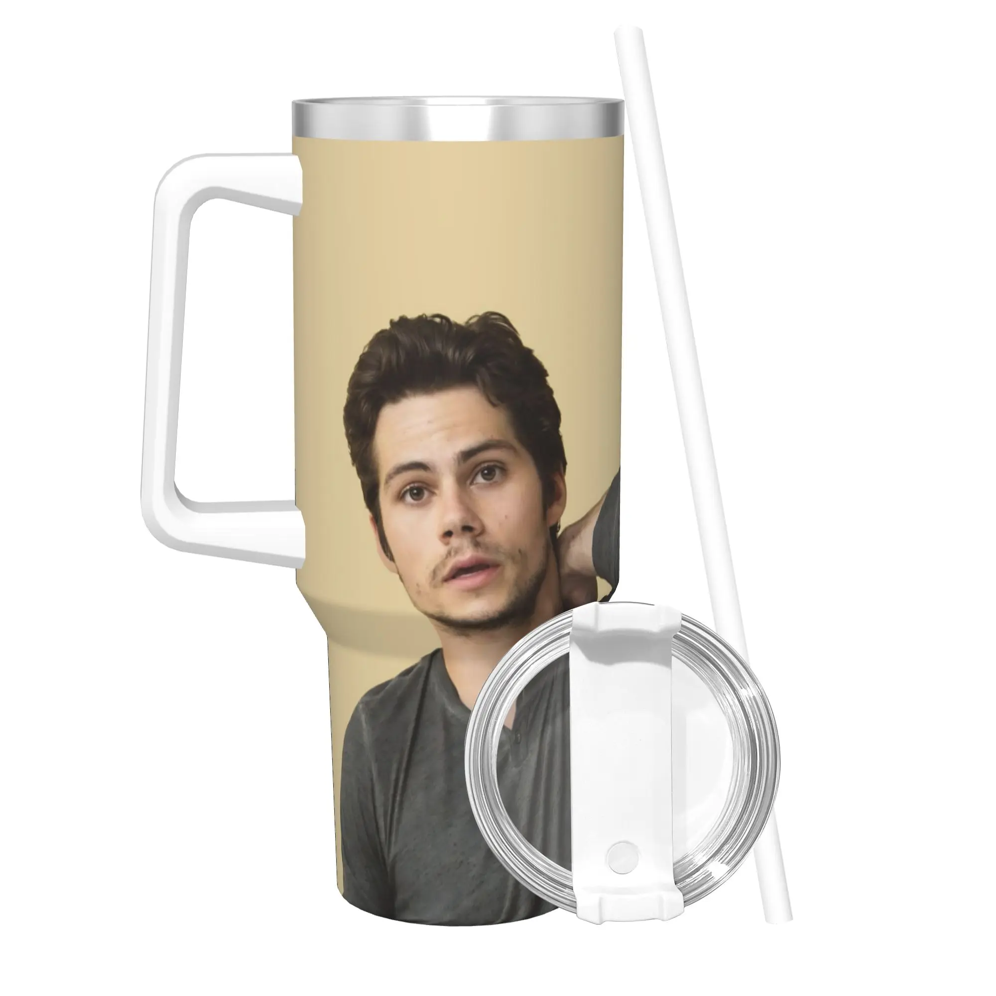Dylan Obrien Actor Insulated Tumbler with Straws Stainless Steel Coffee Mugs Double Wall Car Bottle Cup 40oz
Dylan Obrien Actor Insulated Tumbler with Straws Stainless Steel Coffee Mugs Double Wall Car Bottle Cup 40oz