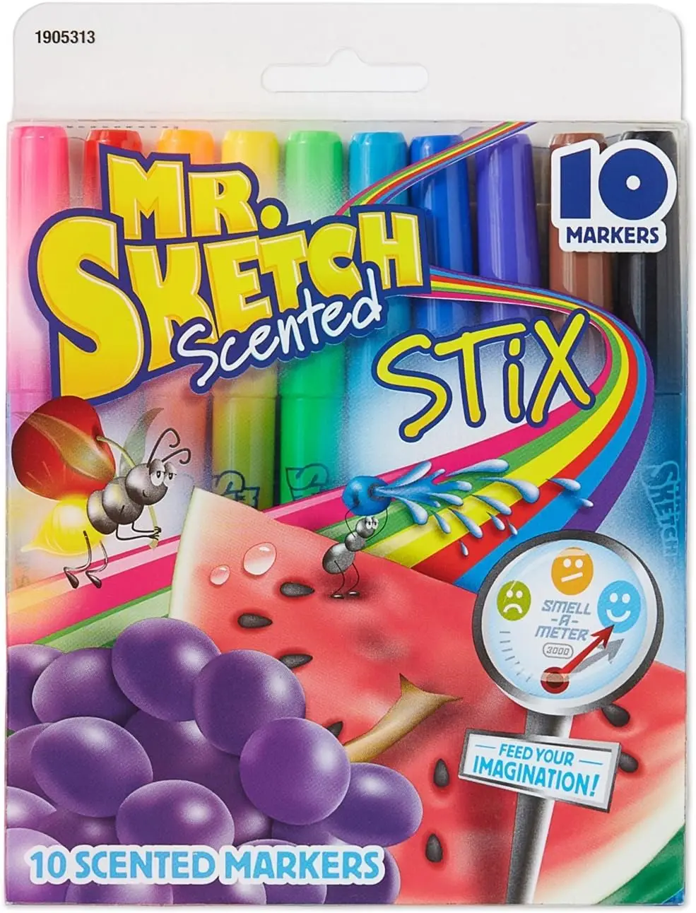 10 Scented Watercolor Markers, Fine Point, Non-Bleeding Ink, Fun Fragrances
10 Scented Watercolor Markers, Fine Point, Non-Bleeding Ink, Fun Fragrances
