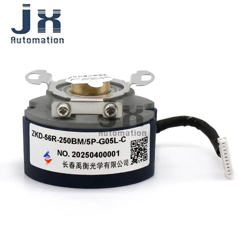 Original Changchun YUHENG ZKD-56R-250BM/5P-G05L-C Servo Hollow Incremental Grating Encoder
Original Changchun YUHENG ZKD-56R-250BM/5P-G05L-C Servo Hollow Incremental Grating Encoder
