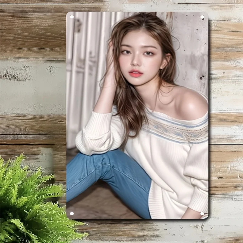 Vintage Metal Sign Woman Portrait Iron Poster Heavy Duty for Home Bar Cafe Office Decor
Vintage Metal Sign Woman Portrait Iron Poster Heavy Duty for Home Bar Cafe Office Decor