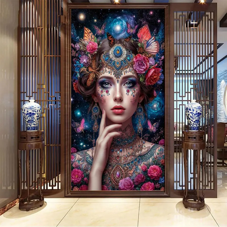 Queen Angel Woman Picture Large Size Diy Diamond Arts For Adults Painting New Pretty Girl Full Drill Mosaic Embroidery Kits
Queen Angel Woman Picture Large Size Diy Diamond Arts For Adults Painting New Pretty Girl Full Drill Mosaic Embroidery Kits