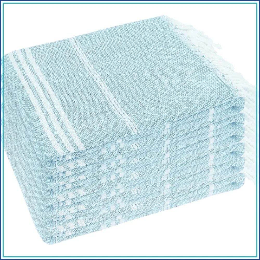 Turkish Beach Towel 6 Pack Oversized 36x71 Sand Free Quick Dry Bath Towels Blue
Turkish Beach Towel 6 Pack Oversized 36x71 Sand Free Quick Dry Bath Towels Blue