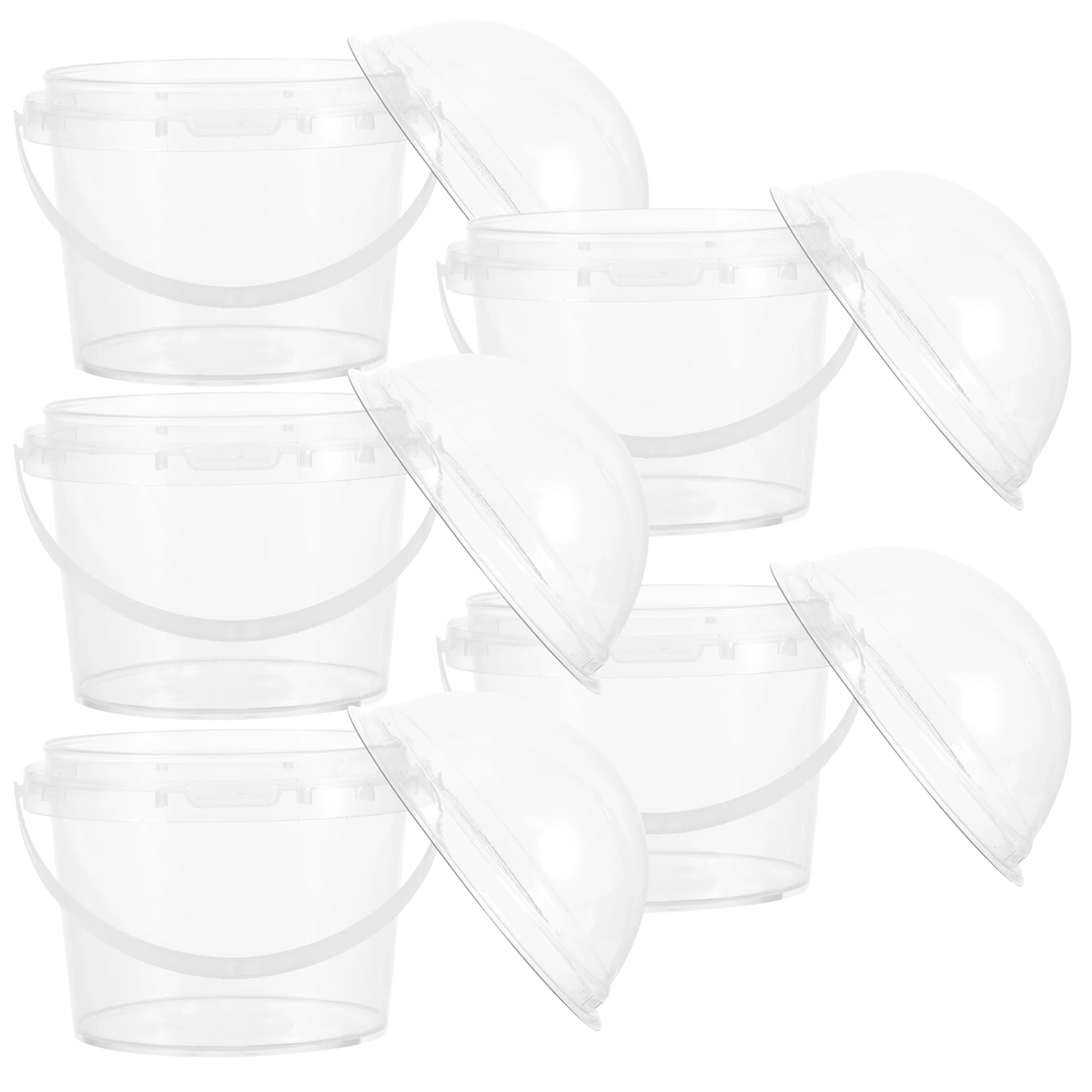 5Pcs 500ml Plastic Food Buckets Clear Containers with Lid for Ice Cream Popcorn Snacks Storage Portable Packing Bucket
5Pcs 500ml Plastic Food Buckets Clear Containers with Lid for Ice Cream Popcorn Snacks Storage Portable Packing Bucket