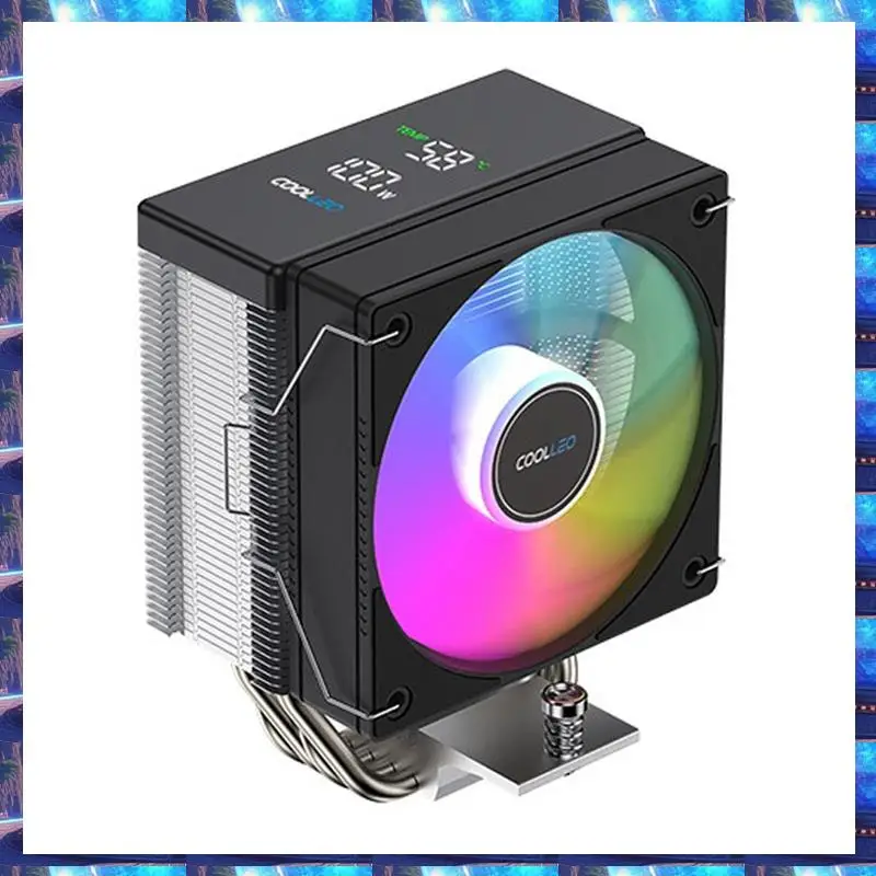 2025 COOLLEO B40S DIG ARGB 4 тепловых трубки, кулер для процессора, интеллектуальный дисплей температуры, радиатор TDP, 200 Вт, воздушный охладитель для LGA1700 AM4
2025 COOLLEO B40S DIG ARGB 4 тепловых трубки, кулер для процессора, интеллектуальный дисплей температуры, радиатор TDP, 200 Вт, воздушный охладитель для LGA1700 AM4