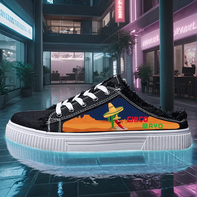 Women's Sports Shoes Student Sports Enthusiasts Spring and Summer Women's Canvas Shoes Hat Cactus Pepper High-Top Round Toe Flats Bottom Breathable Vulcanized Shoes Digital Printing Women's Shoes
Women's Sports Shoes Student Sports Enthusiasts Spring and Summer Women's Canvas Shoes Hat Cactus Pepper High-Top Round Toe Flats Bottom Breathable Vulcanized Shoes Digital Printing Women's Shoes