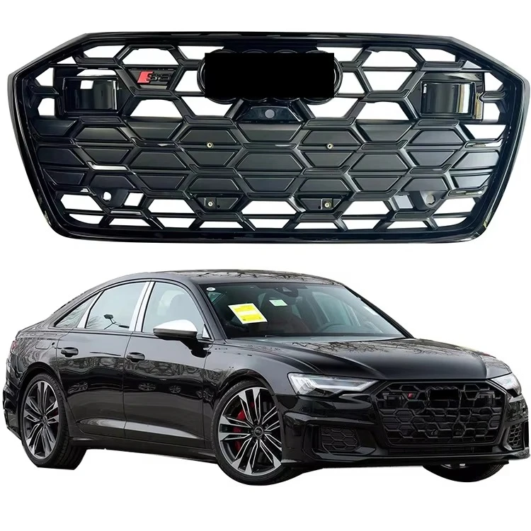 A6 S6 Newest Products ABS Black Chrome Front Grille With Camera And Night Vision And ACC Fit For A6 S6 2024 A7 (C8) 2019
A6 S6 Newest Products ABS Black Chrome Front Grille With Camera And Night Vision And ACC Fit For A6 S6 2024 A7 (C8) 2019