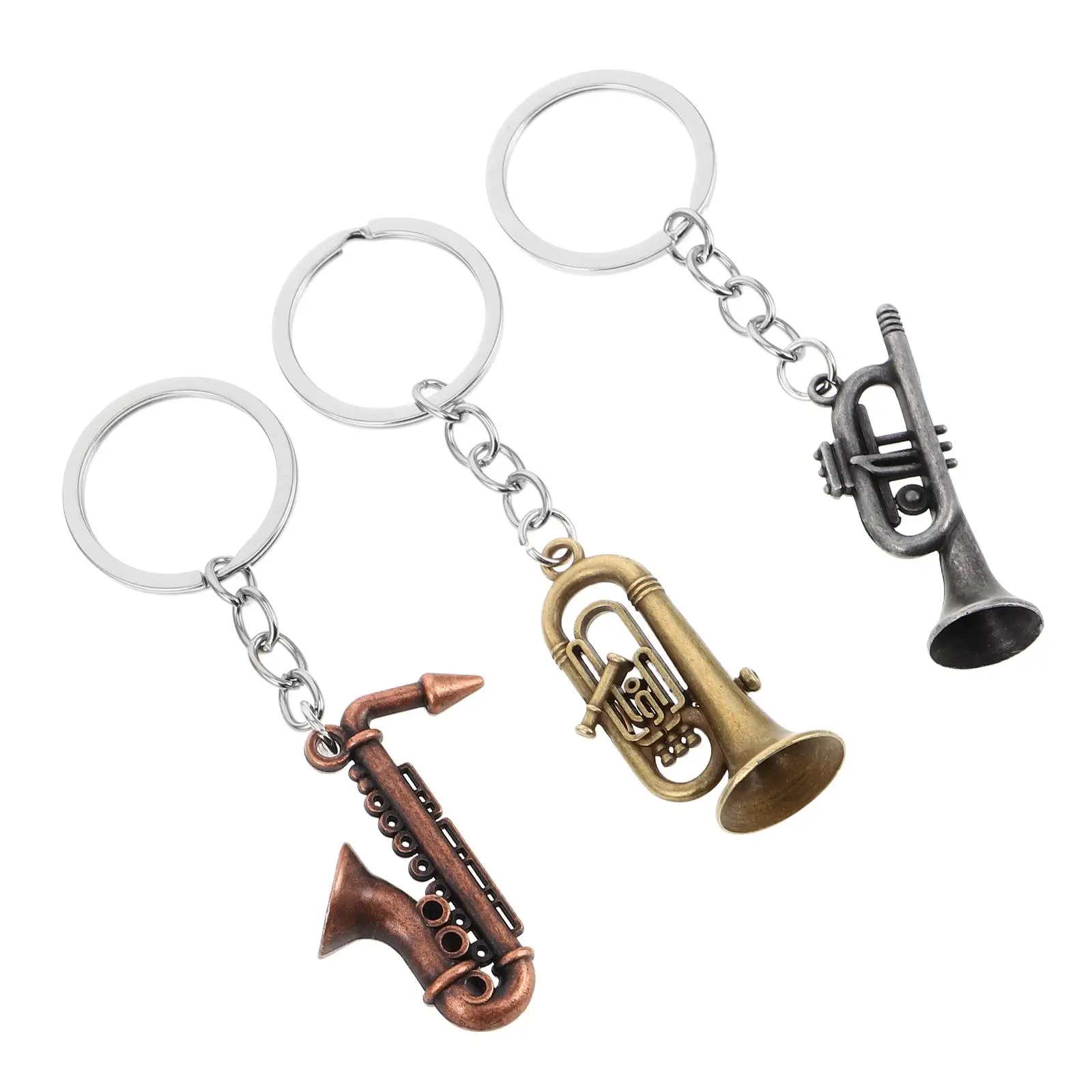 3 Pcs Saxophone Keychain Vintage Metal Music Party Supplies Instrument Ring Favors Gifts Jewelry Accessories Musical Keepsake
3 Pcs Saxophone Keychain Vintage Metal Music Party Supplies Instrument Ring Favors Gifts Jewelry Accessories Musical Keepsake