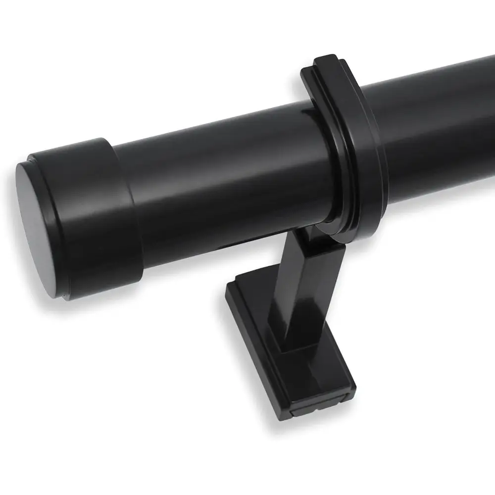 Non-Adjustable Luxury Curtain Rods or Windows, 1 ¼” Rod Set, 11 oot ixed Length (Three Rods Cont or a Seaml), Tuxedo Black
Non-Adjustable Luxury Curtain Rods or Windows, 1 ¼” Rod Set, 11 oot ixed Length (Three Rods Cont or a Seaml), Tuxedo Black