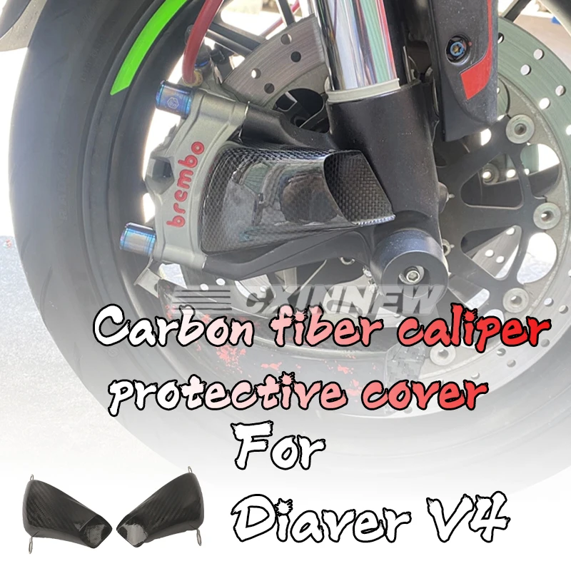 100% Pure Dry Carbon Fiber For Ducati Diaver V4 2023 2024+ Motorcycle Front Brake Air Duct Caliper Radiator Cover
100% Pure Dry Carbon Fiber For Ducati Diaver V4 2023 2024+ Motorcycle Front Brake Air Duct Caliper Radiator Cover
