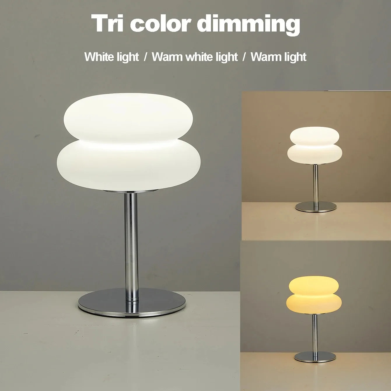 Bedroom Bedside Lamp Creamy Style Table Lamp USB Plug Tri Color Dimming Living Room Study Atmosphere Light
Bedroom Bedside Lamp Creamy Style Table Lamp USB Plug Tri Color Dimming Living Room Study Atmosphere Light