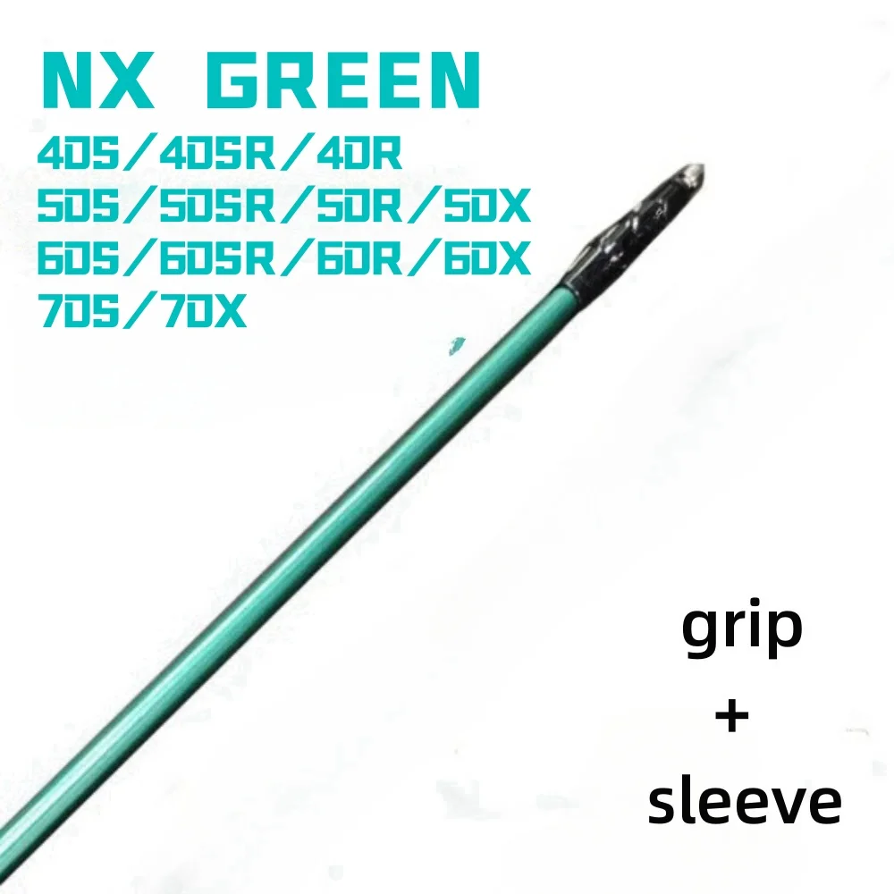 Golf Shaft -NX -GREEN /Blue- 40/50/60/70 Club Shafts -0.335 Tip S, R, X Flex Options Free Assembly Sleeve
Golf Shaft -NX -GREEN /Blue- 40/50/60/70 Club Shafts -0.335 Tip S, R, X Flex Options Free Assembly Sleeve