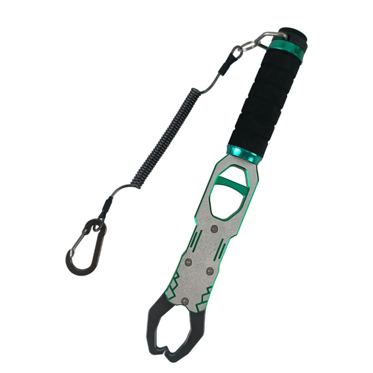 Fishing Grip Pliers Accessories Set Aluminum Alloy Spring Scale 360 ° Rotation Adjustable Grabber Tool Seawater Silver-AA85
Fishing Grip Pliers Accessories Set Aluminum Alloy Spring Scale 360 ° Rotation Adjustable Grabber Tool Seawater Silver-AA85
