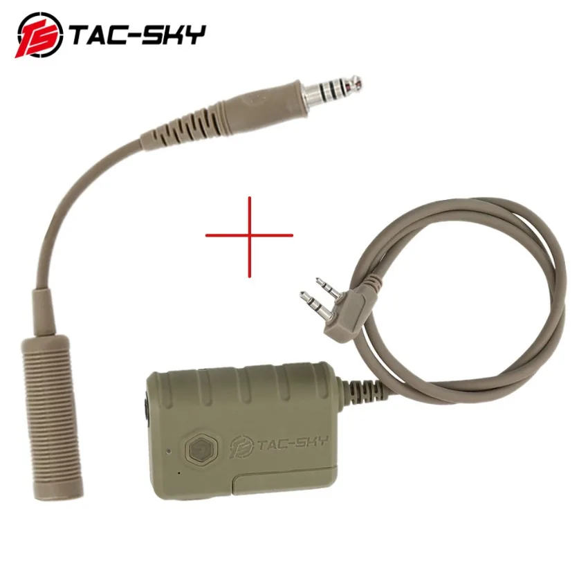TAC-SKY Tactical Headset Adapter U-174 Nato and Bluetooth Accessorie Compatible with Tactical COMTA SORDIN Headphones
TAC-SKY Tactical Headset Adapter U-174 Nato and Bluetooth Accessorie Compatible with Tactical COMTA SORDIN Headphones