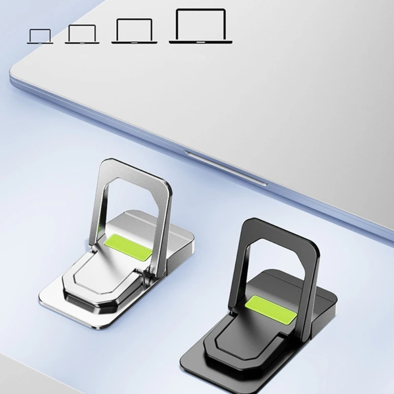 Adhesive Laptop Stand, Foldable Hiddens Risers with Airflows Gaps, ABS Silicone Lift Pads, 2Pair Set for Desk Setups
Adhesive Laptop Stand, Foldable Hiddens Risers with Airflows Gaps, ABS Silicone Lift Pads, 2Pair Set for Desk Setups