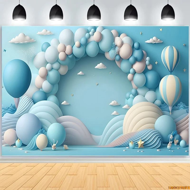 Colorful Balloons Decorations For Birthday Party Stage Photography Backdrops Props Children Newborn Baby Studio Background BE-09
Colorful Balloons Decorations For Birthday Party Stage Photography Backdrops Props Children Newborn Baby Studio Background BE-09