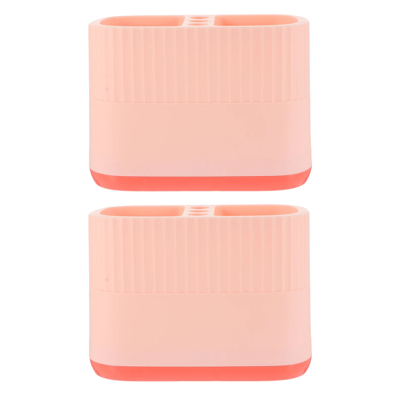 2Pcs Makeup Brush Storage Box Pen Holder Desktop Organizer with Multi-Grid Compartments for Office Home School Supplies Holder
2Pcs Makeup Brush Storage Box Pen Holder Desktop Organizer with Multi-Grid Compartments for Office Home School Supplies Holder