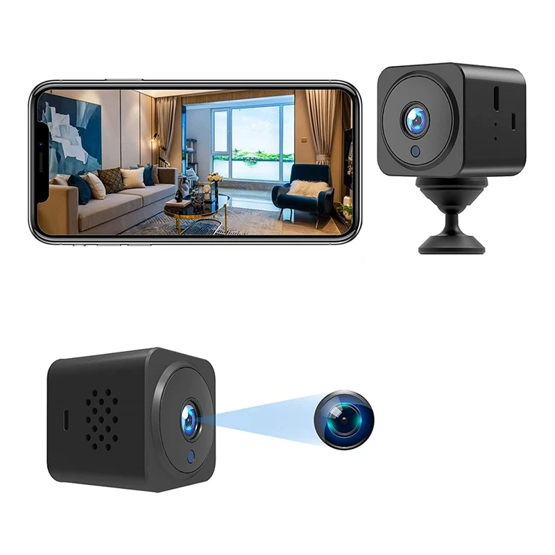 4K 1080P Mini Camera Surveillance Camera Indoor Wifi Camera Live Transmission Mobile Phone App Camera Indoor With Battery
4K 1080P Mini Camera Surveillance Camera Indoor Wifi Camera Live Transmission Mobile Phone App Camera Indoor With Battery