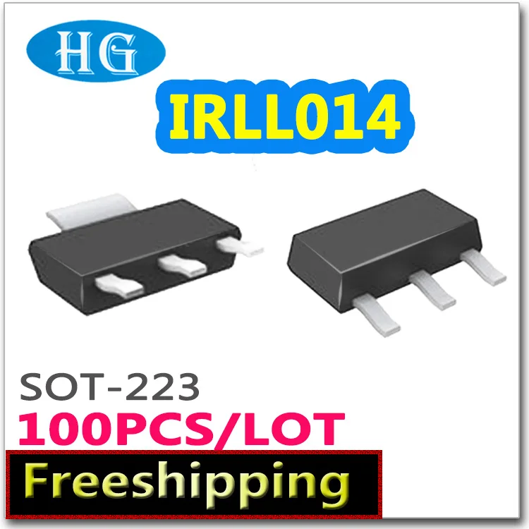 Power Supply smd IRLL014 100pcs SOT223 N-channel 60V 2.7A pdf inside mosfet electronic components electronics
Power Supply smd IRLL014 100pcs SOT223 N-channel 60V 2.7A pdf inside mosfet electronic components electronics