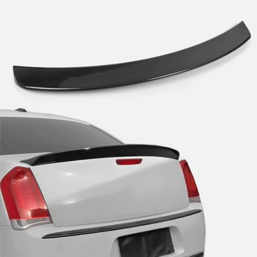 Rear Spoiler for Chrysler 300 2011-2023 - Duckbill Trunk Lip Spoiler, Carbon Fiber Look, No-Drill Installation, Black
Rear Spoiler for Chrysler 300 2011-2023 - Duckbill Trunk Lip Spoiler, Carbon Fiber Look, No-Drill Installation, Black
