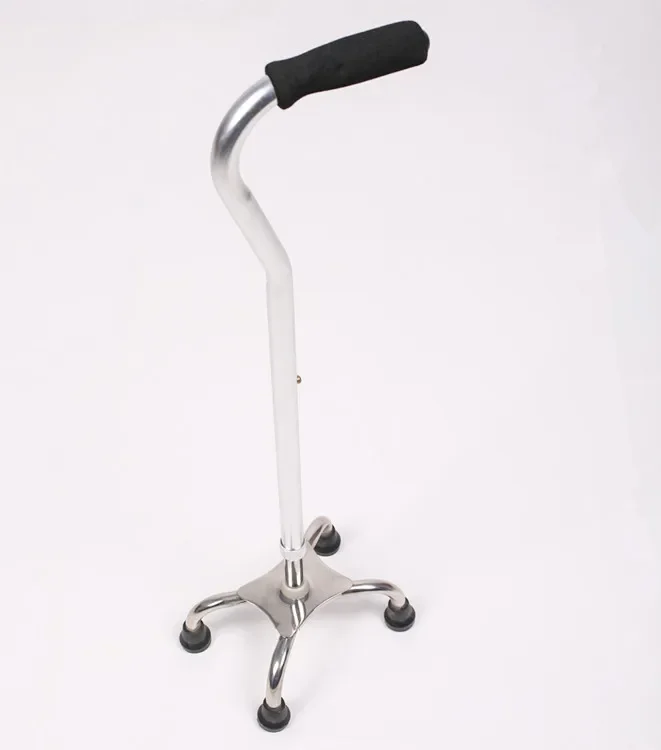 Aluminum medical Walking Aids sticks or Elderly Cane four legs crutch price walker for the disabled four-leg walking stick 
Aluminum medical Walking Aids sticks or Elderly Cane four legs crutch price walker for the disabled four-leg walking stick