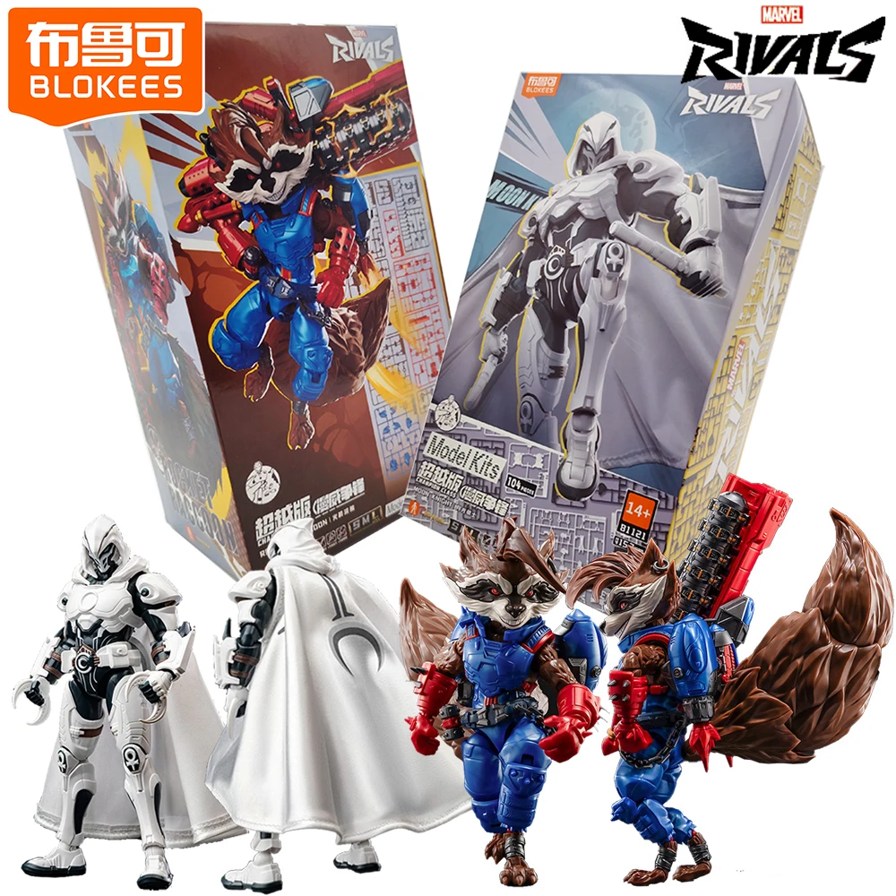 New Official BLOKEES Marvel Rivals Children's Collection Rocket Raccoon Moon Knight Action Figure Christmas Party Family Gifts
New Official BLOKEES Marvel Rivals Children's Collection Rocket Raccoon Moon Knight Action Figure Christmas Party Family Gifts