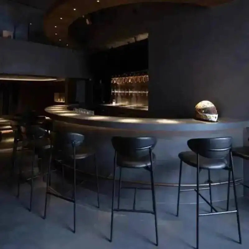 Lounge Chairs Bar Stools High Design Leather Gaming Luxury Bar Nordic With Comfortable Back Restaurant Cadeira Suite Furniture
Lounge Chairs Bar Stools High Design Leather Gaming Luxury Bar Nordic With Comfortable Back Restaurant Cadeira Suite Furniture